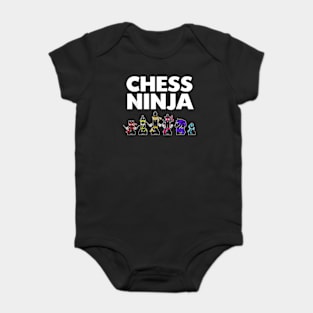 Cool Chess Art For Kids Boys Men Chess Player Chess Lovers Baby Bodysuit